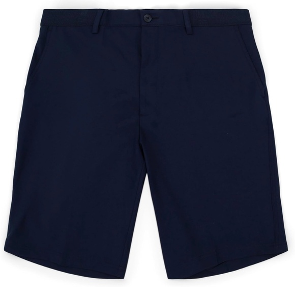 Haggar Navy Mid Rise Active Flex Tech Short - Picture 6 of 6